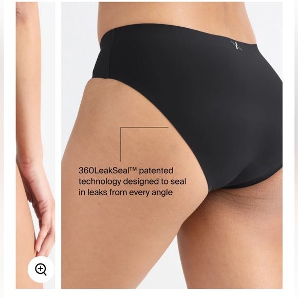 Never opened! Knix Period Bikini Medium Black - Picture 5 of 8